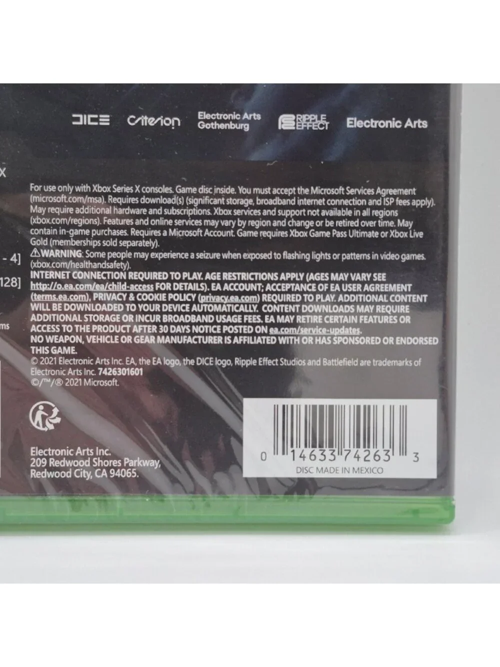 Battlefield 2042 Xbox Series X Microsoft New Sealed